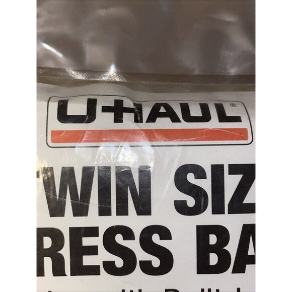 Moving Storage Protection Cover Deluxe Twin Mattress Box Spring Bag Set U-Haul - Picture 4 of 5
